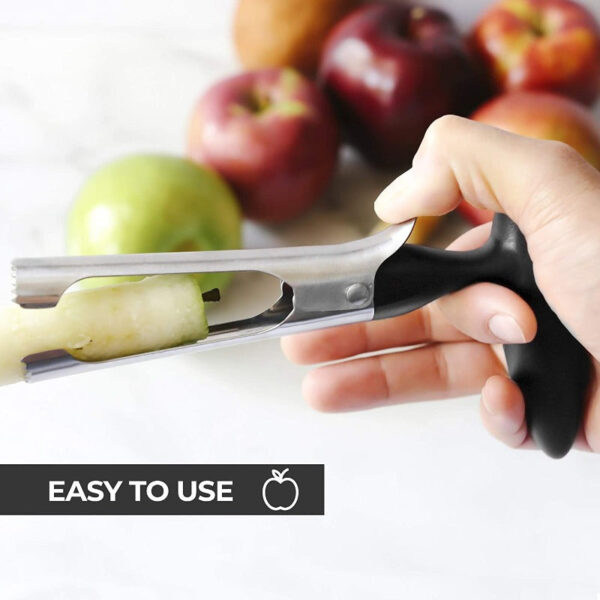 Stainless Steel Apple Corer - Image 4