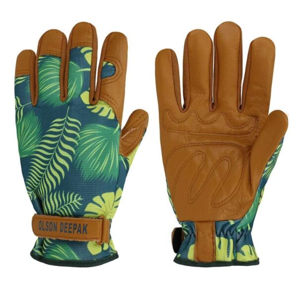 Premium Leather Gardening Gloves - Image 8