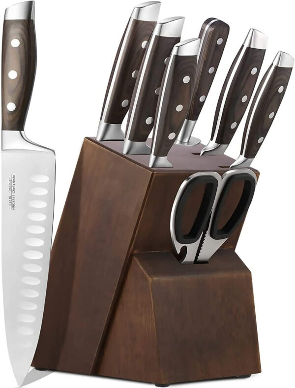 Superior High Carbon Kitchen Knife Set - Image 6