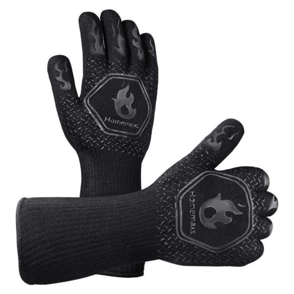 BBQ Gloves Heat Resistant Mitts - Image 10