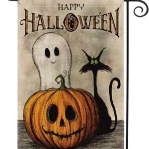 Alternative view of Halloween Vertical Garden Flag