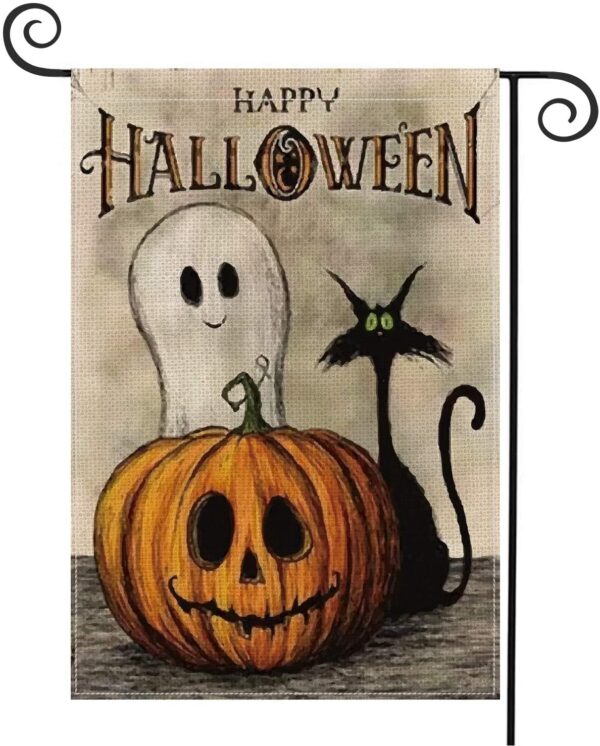 Halloween Vertical Garden Flag - Image 2