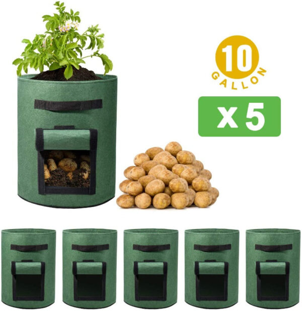 Potato Grow Bags Green - Image 8