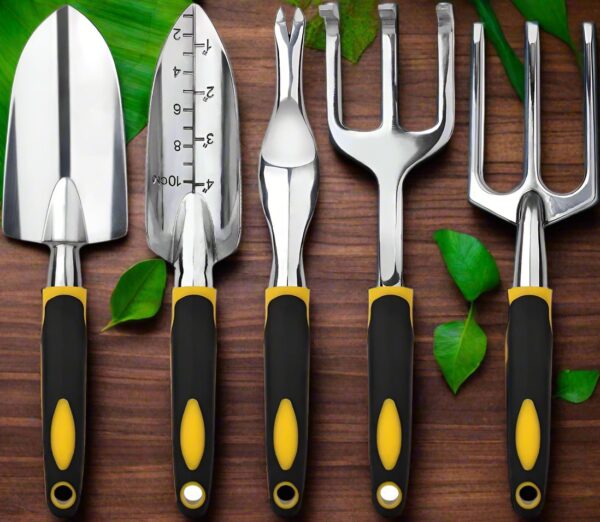 Rust-Resistant Garden Tools Set | Ergonomic Handles | Perfect for Gardening