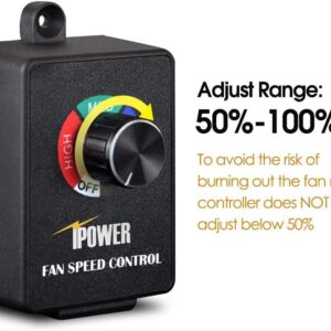 Alternative view of Grow Tent Fan Speed Controller
