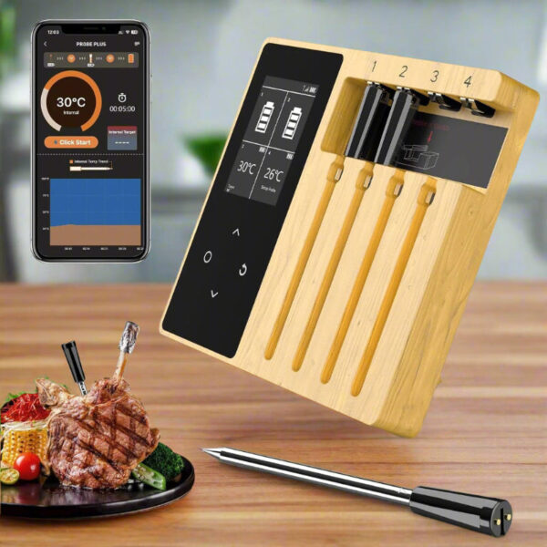 Wireless Meat Thermometer Bluetooth with Ceramic Probe, Heat Resistant With Smart App - Image 12
