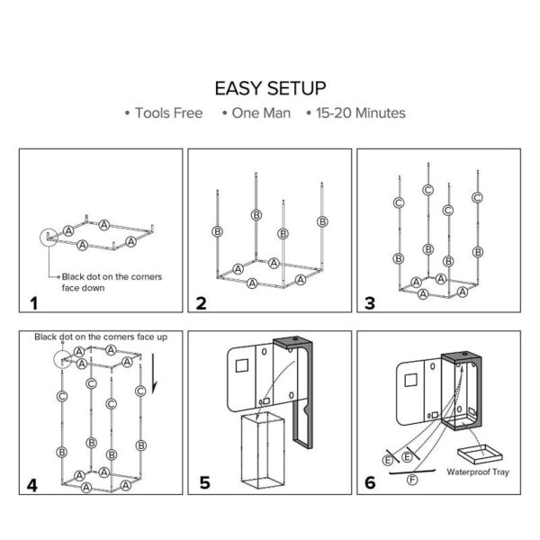 Premium Hydroponic Grow Tents - Image 9