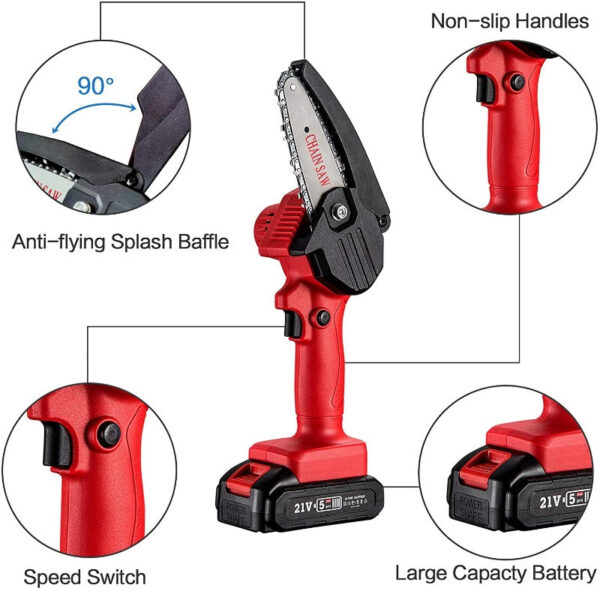 Mini Chainsaw Cordless - Image 10