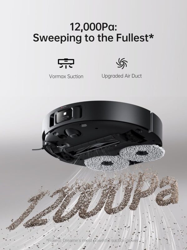 Dreame X40 Ultra Robot Vacuum & Mop - Self-Cleaning With Smart App & Voice Control - Image 2