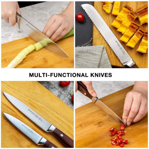 Superior High Carbon Kitchen Knife Set - Image 4