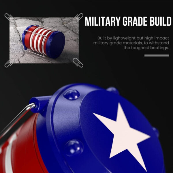 Waterproof LED Camping Lantern – Battery Operated Collapsible Emergency Lamp - Image 4