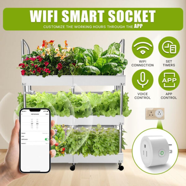 Indoor Hydroponics Growing System - High Yield Vertical Gardening Kit - Image 10