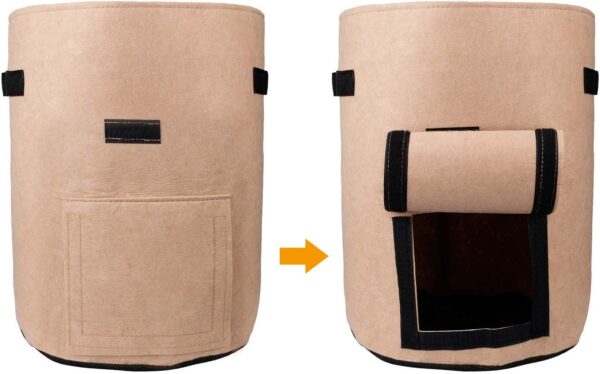 Fabric Garden Grow Bags Mix - Image 9