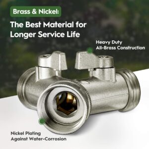 Alternative view of Nickel Plated Hose Splitter