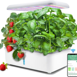 Hydroponic Growing System Kit | 14-Pod Indoor Herb Garden with WiFi Control