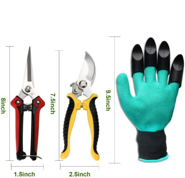 Garden Tools Set With Gloves - Image 2