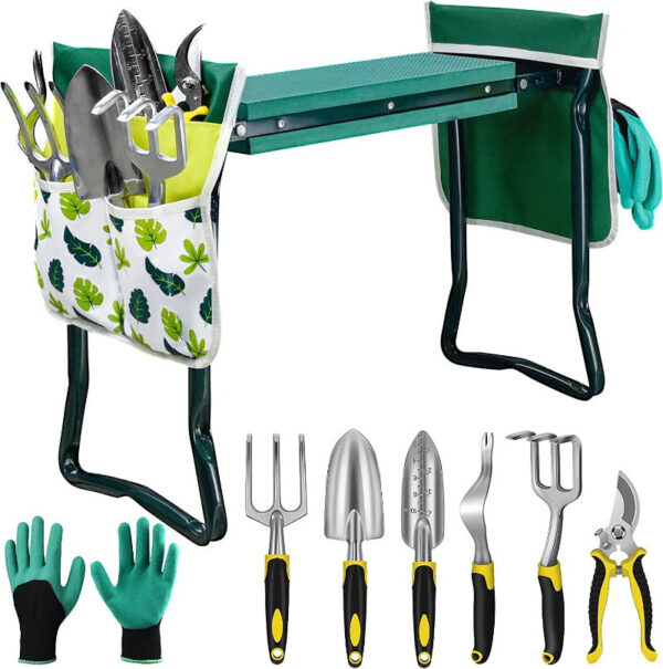 Garden Kneeler And Seat With Tools - Image 12
