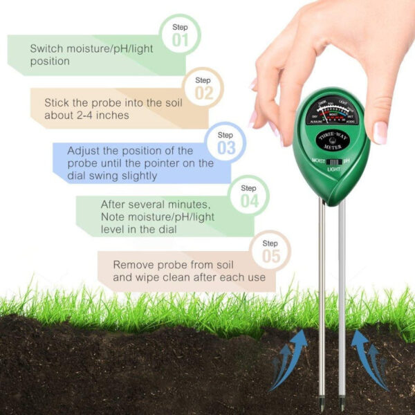 Soil Moisture Meter 3 in 1 - Image 4