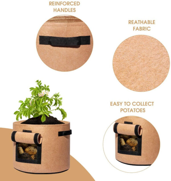 Fabric Potato Grow Bags - Image 2