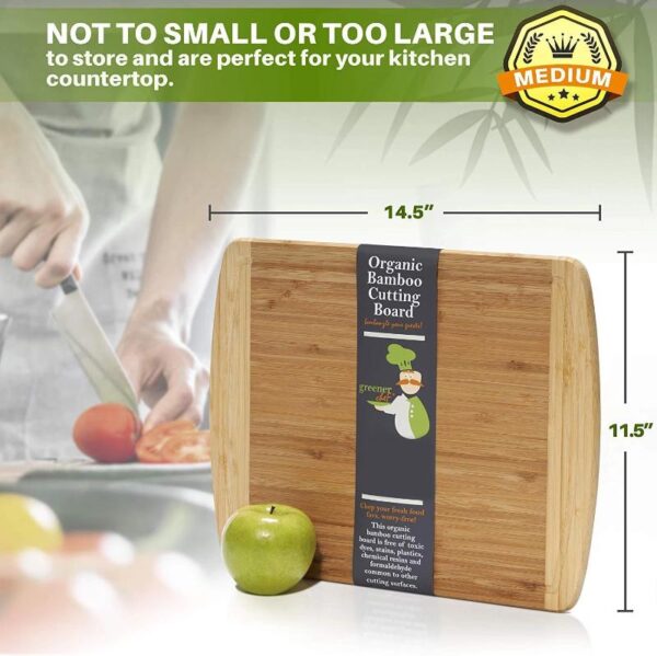 Organic Bamboo Cutting Board - Image 9