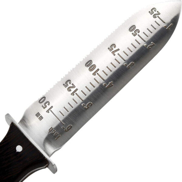 Professional Hori Hori Garden Knife with Leather Sheath - 440 Stainless Steel Blade - Weeding, Digging, Pruning & Cultivating Tool - Image 17