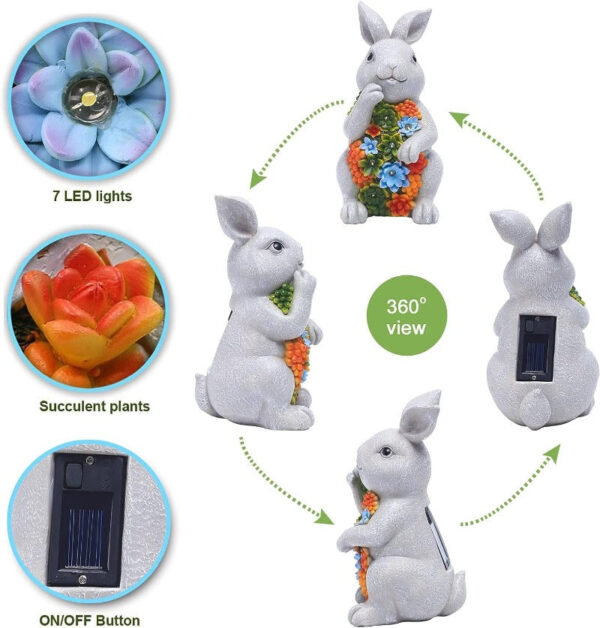 Unique Solar Decoration Statues - Image 7