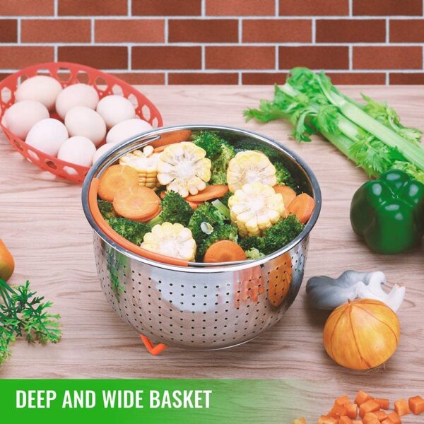 Premium Stainless Steel Steamer Basket - Image 11