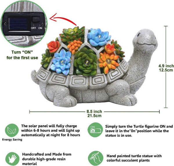Unique Solar Decoration Statues - Image 3