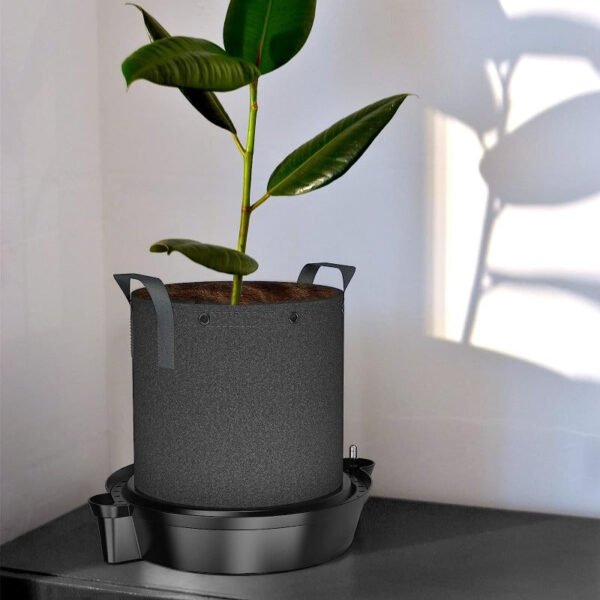 AC Infinity Self-Watering Fabric Pot Base 4-Pack - Image 7
