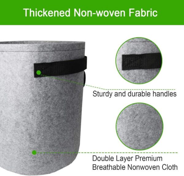 Fabric Garden Grow Bags - Image 2