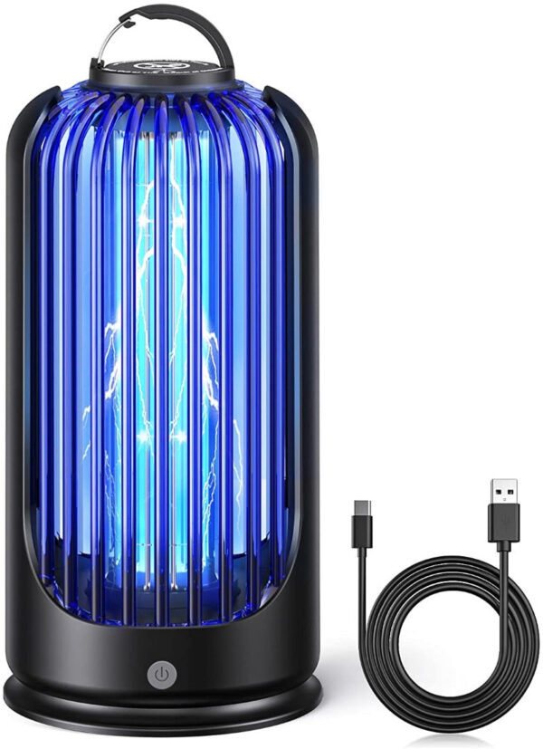 Remote Control Fruit Fly Trap for Indoors - Mosquito Killer Lamp with UV Light & Silent Fan - Image 12