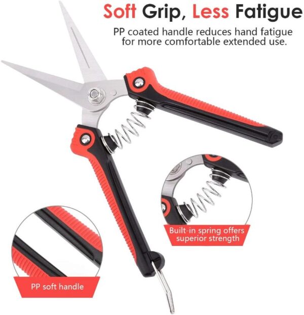 Stainless Steel Pruning Shears - Image 4