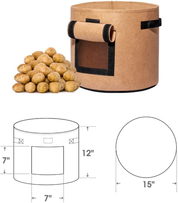 Fabric Potato Grow Bags - Image 8