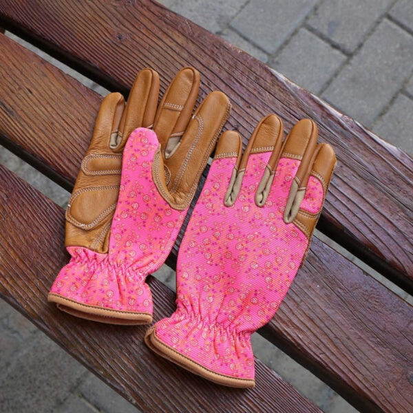 Premium Leather Gardening Gloves - Image 11