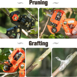 Alternative view of Garden Grafting Tool Kit 2-in-1 Pruning Tools with Grafting Knife, 3 Replaceable Blades, Tapes & Pruning Knife