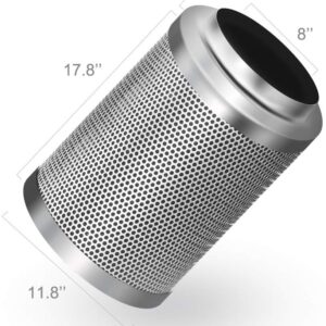Alternative view of Australian Charcoal Air Carbon Filter 8"