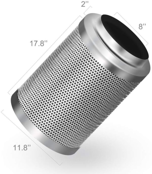 Australian Charcoal Air Carbon Filter 8" - Image 2