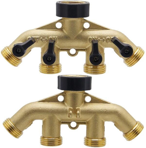 Brass Garden Hose Splitters - Image 10