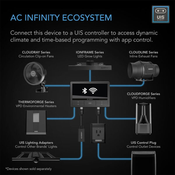 AC Infinity CLOUDFORGE T3 ENVIRONMENTAL HUMIDIFIER 4.5L - Image 5
