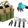 Garden Tools Set With Bucket Organizer