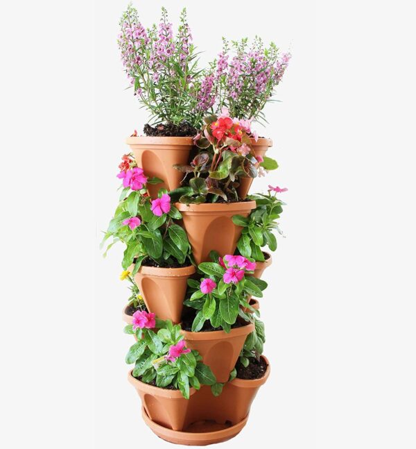 Vertical Stackable Gardening Planter - Image 2