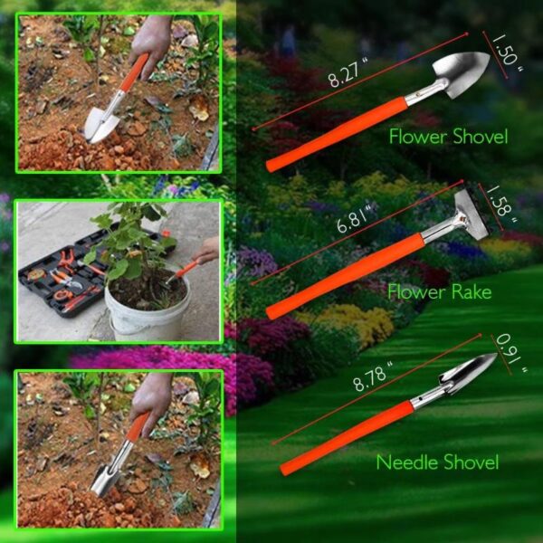 Gardening Tool Set With Hard Case - Image 12