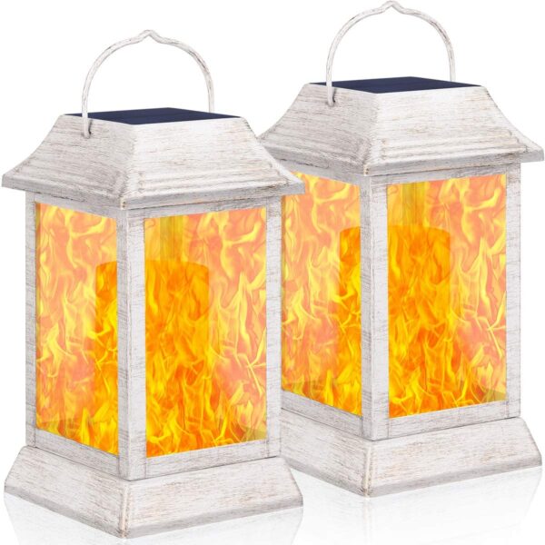 Solar LED Flickering Flame Lanterns - Image 20