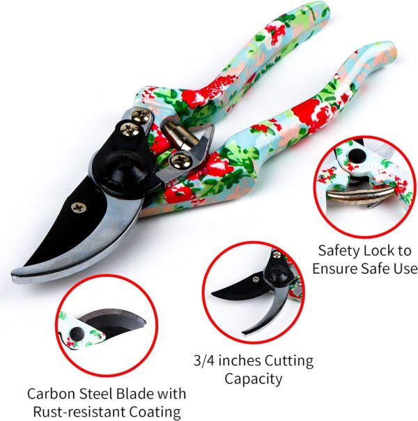 Floral Garden Tools Set - Image 4