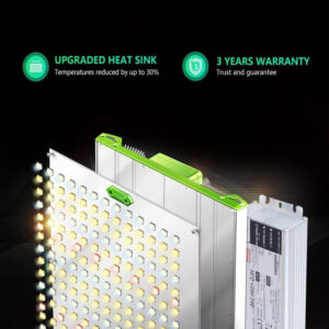 Alternative view of Dimmable LED Grow Light | High PAR Full Spectrum for Tents & Hydroponics