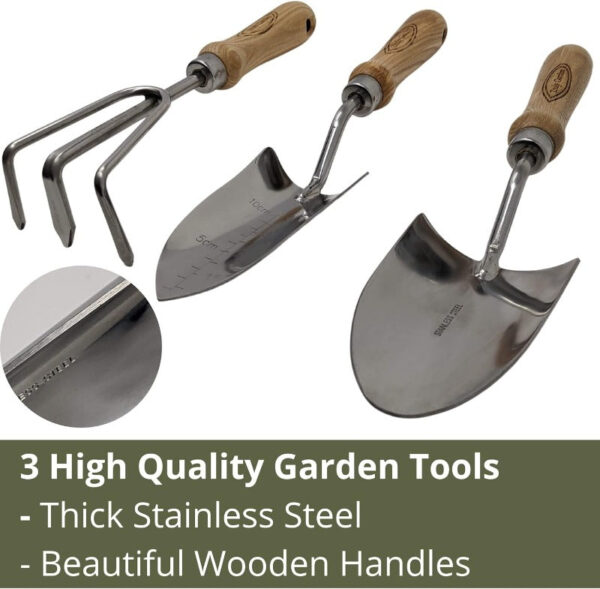 Quality Garden Tools Set And Tote - Image 7