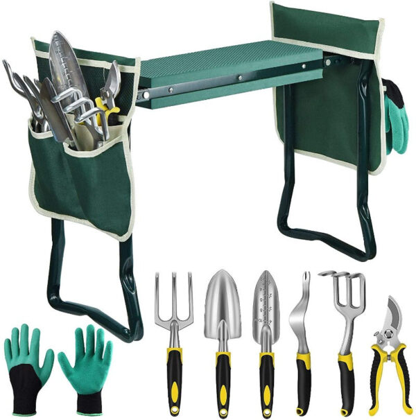 Garden Kneeler And Seat With Tools - Image 10