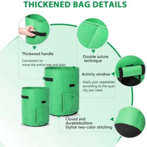Alternative view of Vegetable Grow Bags Green