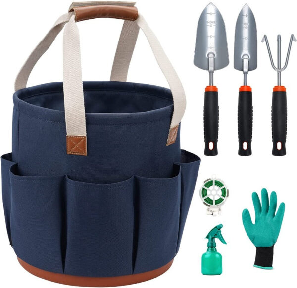 Garden Tools Set With Bucket Organizer - Image 9