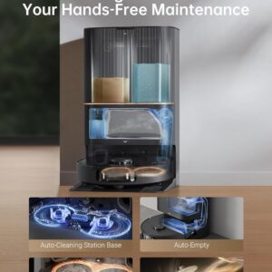 Alternative view of Dreame X30 Ultra Robot Vacuum & Mop - 8,300Pa Suction, 260Min